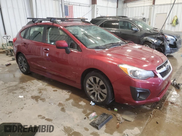 2013 Subaru Impreza Special Sports Premium z VIN JF1GPAL61D1894788, wystawiony jako Copart lot #57669455 z przebiegiem 123 701 mil mil oraz Szkoda całkowita • Salvage title. Historia ofert i sprzedaży dostępna na DreamBid. Obrazek 4.