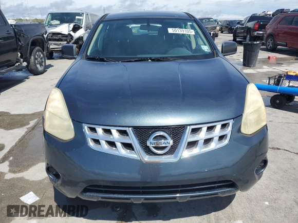 2012 Nissan Rogue S with VIN JN8AS5MT8CW279591, listed as a Copart auction lot 50139105 with 135,634 mi miles and Salvage Title. Bid and sale history available at carsss.com. Image 5.
