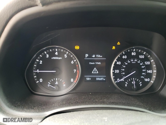 2019 Hyundai Elantra GT with VIN KMHH35LE2KU109128, listed as a Copart auction lot 40576363 with 84687 miles. Bid and sale history available at carsss.com. Image 9.
