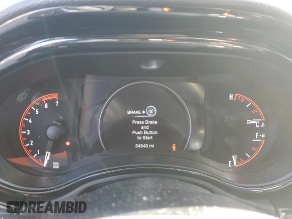2021 Dodge Durango R/T z VIN 1C4SDJCT5MC558889, wystawiony jako Copart lot #52162305 z przebiegiem 34 543 mil mil oraz Szkoda całkowita • Salvage title. Historia ofert i sprzedaży dostępna na DreamBid. Obrazek 9.