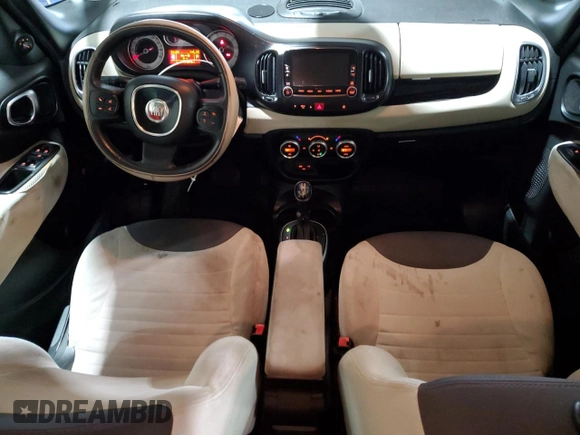 2014 FIAT 500L Easy with VIN ZFBCFABH4EZ015157, listed as a Copart auction lot 53184395 with 111,873 mi miles and Clean Title. Bid and sale history available at carsss.com. Image 8.