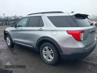 2023 Ford Explorer XLT with VIN 1FMSK8DH4PGA98237, listed as a IAAI auction lot 41950465 with 25,493 mi miles. Bid and sale history available at carsss.com. Image 14.