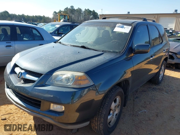 2005 Acura MDX with VIN 2HNYD18205H531571, listed as a IAAI auction lot 41405975 with 127,354 mi miles. Bid and sale history available at carsss.com. Image 2.