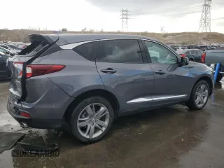 2021 Acura RDX w/Advance Package with VIN 5J8TC2H79ML005821, listed as a Copart auction lot 84891514 with 74,538 mi miles and Salvage Title. Bid and sale history available at carsss.com. Image 3.