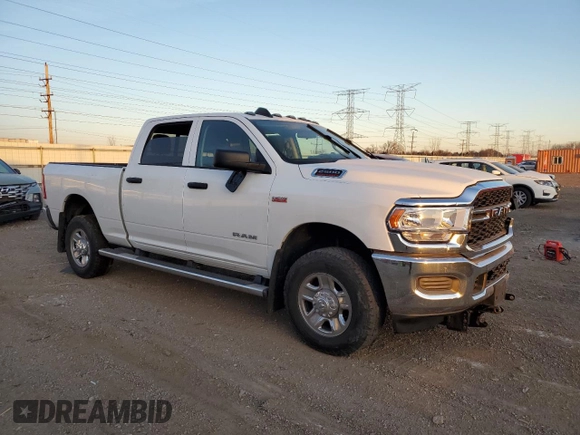 2019 Ram 2500 Tradesman with VIN 3C6UR5CJ1KG587288, listed as a Copart auction lot 84750024 with 57,703 mi miles and Salvage Title. Bid and sale history available at carsss.com. Image 4.