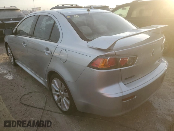 2011 Mitsubishi Lancer GTS with VIN JA32U8FW3BU031079, listed as a Copart auction lot 74905824 with 150,762 mi miles and Non Repairable. Bid and sale history available at carsss.com. Image 2.