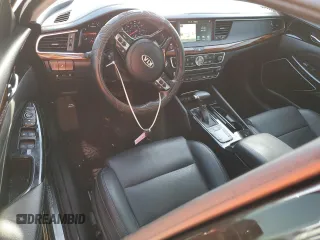 2017 Kia Cadenza Premium with VIN KNALC4J11H5092573, listed as a Copart auction lot 76336364 with 44,777 mi miles and Salvage Title. Bid and sale history available at carsss.com. Image 8.