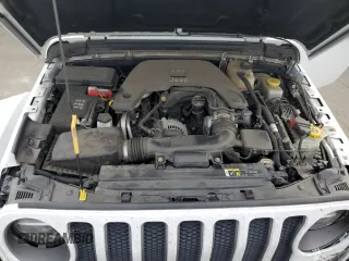 2019 Jeep Wrangler Unlimited Rubicon with VIN 1C4HJXFG6KW642011, listed as a Copart auction lot 53132185 with 67,435 mi miles and Salvage title. Bid and sale history available at DreamBid. Image 12.