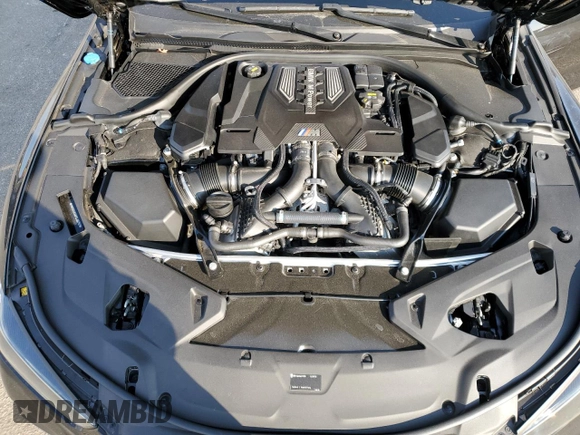 2023 BMW M8 Competition with VIN WBSDZ0C00PCL89792, listed as a Copart auction lot 88735965 with 22,068 mi miles and Salvage Title. Bid and sale history available at carsss.com. Image 11.