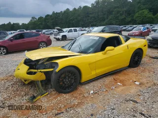 2007 Chevrolet Corvette with VIN 1G1YY26U375109334, listed as a Copart auction lot 59958135 with Not provided miles and Salvage title. Bid and sale history available at DreamBid. Image 1.