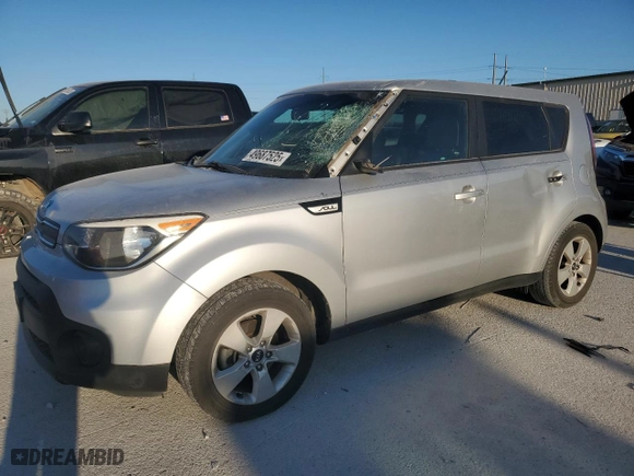 2018 Kia Soul with VIN KNDJN2A21J7598514, listed as a Copart auction lot 49687525 with 77,191 mi miles and Salvage Title. Bid and sale history available at carsss.com. Image 1.