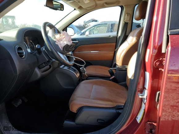 2016 Jeep Compass High Altitude Edition with VIN 1C4NJDEB0GD559443, listed as a Copart auction lot 47983765 with 108,818 mi miles and Salvage Title. Bid and sale history available at carsss.com. Image 7.