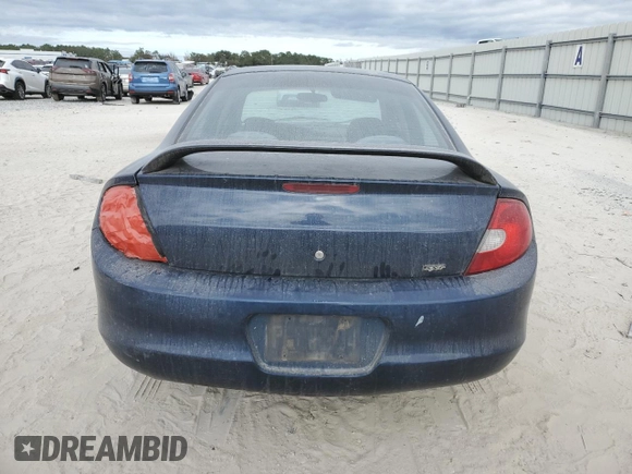 2002 Dodge Neon SE with VIN 1B3ES46C02D501704, listed as a Copart auction lot 83476794 with 187,860 mi miles and Salvage Title. Bid and sale history available at carsss.com. Image 6.