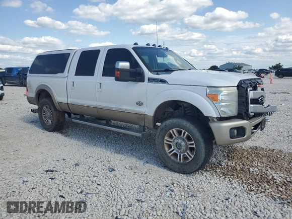 2012 Ford F-250 XL with VIN 1FT7W2BT4CEA56482, listed as a Copart auction lot 56206665 with 231,585 mi miles and Salvage title. Bid and sale history available at DreamBid. Image 4.