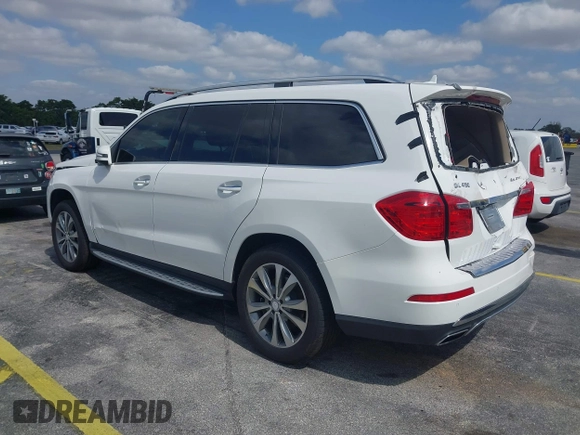 2014 Mercedes-Benz GL-Class GL 450 with VIN 4JGDF7CE0EA298157, listed as a IAAI auction lot 42094478 with 202,424 mi miles. Bid and sale history available at carsss.com. Image 3.