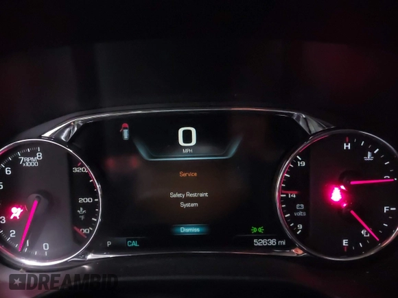 2019 GMC Acadia Denali with VIN 1GKKNXLS0KZ112252, listed as a IAAI auction lot 42293931 with 52,636 mi miles and . Bid and sale history available at DreamBid. Image 7.
