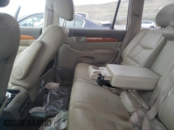 2004 Lexus GX 470 z VIN JTJBT20X740034416, wystawiony jako Copart lot #50888295 z przebiegiem Nie podano mil oraz Szkoda całkowita • Salvage title. Historia ofert i sprzedaży dostępna na DreamBid. Obrazek 10.