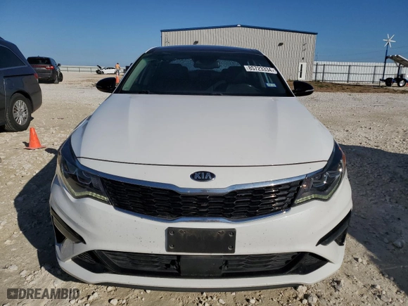 2019 Kia Optima SX with VIN 5XXGW4L20KG333821, listed as a Copart auction lot 85723334 with 35,021 mi miles and Salvage Title. Bid and sale history available at carsss.com. Image 5.