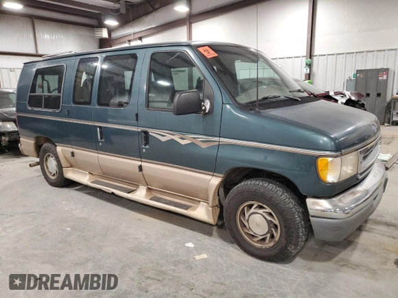 1997 Ford Econoline Commercial z VIN 1FDEE1460VHA15467, wystawiony jako Copart lot #80615974 z przebiegiem 201 372 mil mil oraz Szkoda całkowita • Salvage title. Historia ofert i sprzedaży dostępna na DreamBid. Obrazek 4.