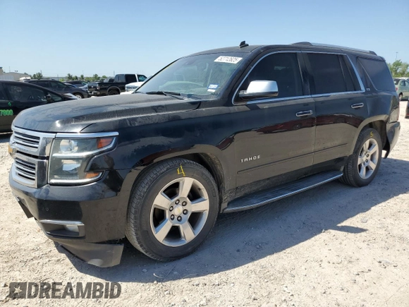 2015 Chevrolet Tahoe LTZ z VIN 1GNSCCKC7FR237119, wystawiony jako Copart lot #52712625 z przebiegiem 264 359 mil mil oraz Szkoda całkowita • Salvage title. Historia ofert i sprzedaży dostępna na DreamBid. Obrazek 1.