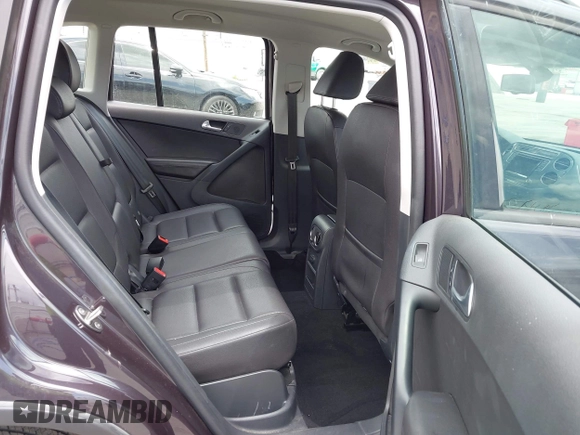 2016 Volkswagen Tiguan S with VIN WVGBV7AX6GW558257, listed as a IAAI auction lot 42185141 with 107,894 mi miles and . Bid and sale history available at DreamBid. Image 8.