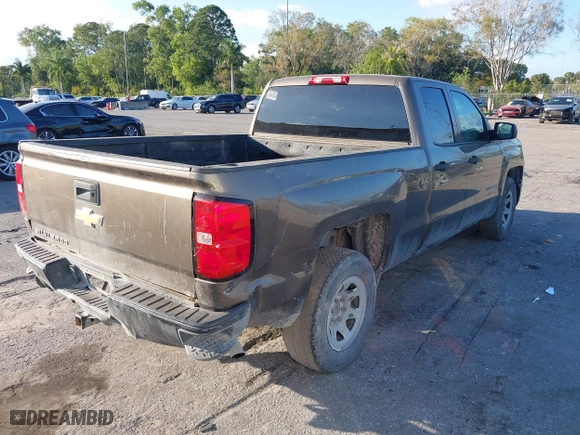 2015 Chevrolet Silverado 1500 LS with VIN 1GCRCPEH6FZ166680, listed as a IAAI auction lot 41566611 with 224,010 mi miles. Bid and sale history available at carsss.com. Image 4.