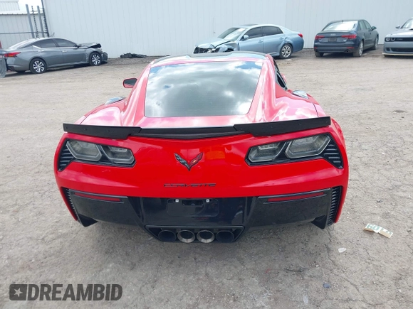 2018 Chevrolet Corvette Z06 2LZ with VIN 1G1YS2D60J5600795, listed as a IAAI auction lot 42217399 with 17,427 mi miles and . Bid and sale history available at DreamBid. Image 17.