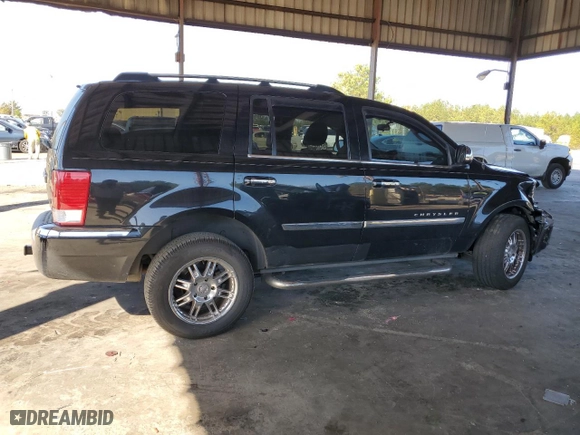 2008 Chrysler Aspen Limited with VIN 1A8HX58N08F106994, listed as a Copart auction lot 77004634 with 195,432 mi miles and Salvage Title. Bid and sale history available at carsss.com. Image 3.