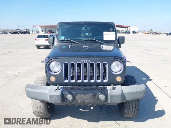 2016 Jeep Wrangler Sahara with VIN 1C4AJWBG4GL345281, listed as a IAAI auction lot 41570749 with 108,369 mi miles and . Bid and sale history available at DreamBid. Image 11.