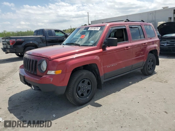 2017 Jeep Patriot 75th Anniversary with VIN 1C4NJRBB2HD194668, listed as a Copart auction lot 53976075 with 63,351 mi miles and Clean Title. Bid and sale history available at carsss.com. Image 1.