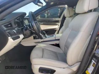 2014 BMW 7 Series 740Li with VIN WBAYE4C50ED137813, listed as a Copart auction lot 80801994 with 159,726 mi miles and Clean Title. Bid and sale history available at carsss.com. Image 7.