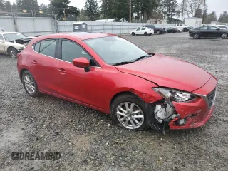 2016 Mazda 3 i Touring with VIN 3MZBM1L76GM319998, listed as a Copart auction lot 52292625 with 67,784 mi miles and Salvage title. Bid and sale history available at DreamBid. Image 4.
