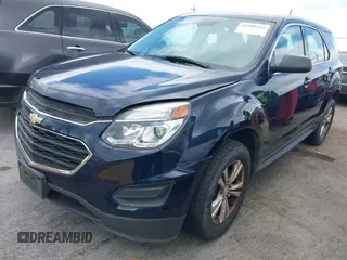 2016 Chevrolet Equinox LS with VIN 2GNALBEK2G1162672, listed as a IAAI auction lot 41889421 with 112,281 mi miles. Bid and sale history available at carsss.com. Image 2.