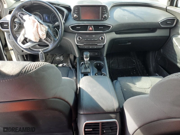 2019 Hyundai Santa Fe SE with VIN 5NMS2CAD4KH123776, listed as a Copart auction lot 45063115 with 221,308 mi miles and Salvage Title. Bid and sale history available at carsss.com. Image 8.