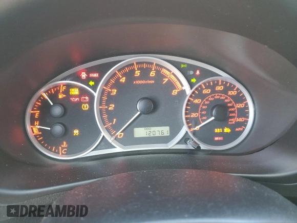 2013 Subaru Impreza Sedan WRX WRX with VIN JF1GV7E62DG012742, listed as a Copart auction lot 58281384 with 120,761 mi miles and Salvage Title. Bid and sale history available at carsss.com. Image 9.