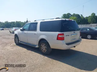2012 Ford Expedition Max Limited with VIN 1FMJK1K55CEF22509, listed as a IAAI auction lot 42378673 with 260,359 mi miles and . Bid and sale history available at DreamBid. Image 3.