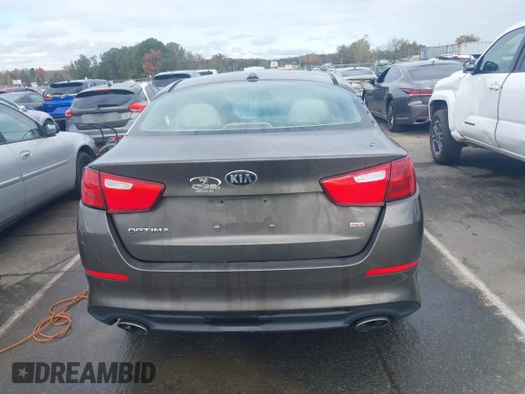 2015 Kia Optima LX with VIN 5XXGM4A72FG400848, listed as a IAAI auction lot 40802198 with 173,270 mi miles and . Bid and sale history available at DreamBid. Image 17.