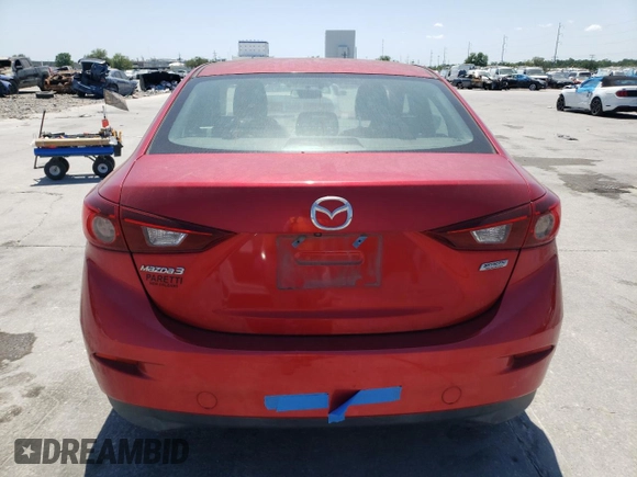 2017 Mazda 3 Sport with VIN 3MZBN1U71HM154925, listed as a Copart auction lot 53653295 with Not Provided miles and Salvage Title. Bid and sale history available at DreamBid. Image 6.