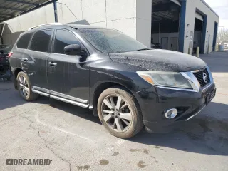 2014 Nissan Pathfinder S with VIN 5N1AR2MNXEC656347, listed as a Copart auction lot 50432045 with 195,622 mi miles and Clean Title. Bid and sale history available at carsss.com. Image 4.