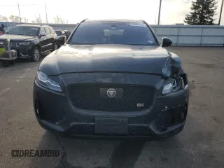 2019 Jaguar F-Pace S with VIN SADCM2FV3KA352927, listed as a Copart auction lot 49069735 with 83,317 mi miles and Salvage Title. Bid and sale history available at DreamBid. Image 5.