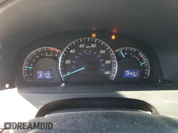 2013 Toyota Camry L with VIN 4T1BF1FKXDU723550, listed as a Copart auction lot 49578475 with 134,531 mi miles and Salvage Title. Bid and sale history available at DreamBid. Image 9.