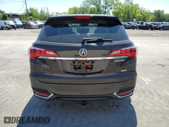 2016 Acura RDX with VIN 5J8TB4H39GL019038, listed as a Copart auction lot 61613965 with 118,275 mi miles and Salvage title. Bid and sale history available at DreamBid. Image 6.