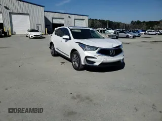 2021 Acura RDX Technology with VIN 5J8TC1H51ML016420, listed as a Copart auction lot 47013545 with 26,164 mi miles and Salvage title. Bid and sale history available at DreamBid. Image 14.