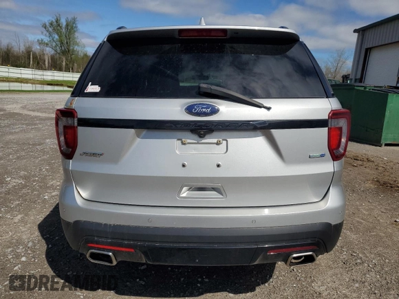 2017 Ford Explorer Sport with VIN 1FM5K8GT5HGA14201, listed as a Copart auction lot 55025635 with 116,415 mi miles and Salvage Title. Bid and sale history available at carsss.com. Image 6.