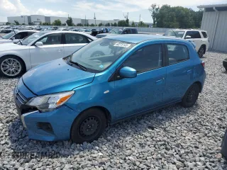 2022 Mitsubishi Mirage ES with VIN ML32AUHJ6NH001093, listed as a Copart auction lot 60275145 with 51,061 mi miles and Salvage title. Bid and sale history available at DreamBid. Image 1.