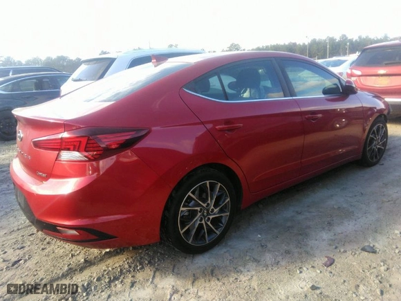 2019 Hyundai Elantra SEL with VIN 5NPD84LF4KH486061, listed as a IAAI auction lot 40950500 with 80,290 mi miles. Bid and sale history available at carsss.com. Image 4.