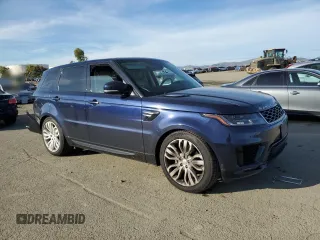 2019 Land Rover Range Rover Sport HSE with VIN SALWR2RK5KA855993, listed as a Copart auction lot 86353584 with 113,083 mi miles and Salvage Title. Bid and sale history available at carsss.com. Image 4.