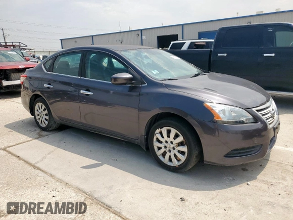 2014 Nissan Sentra SV with VIN 3N1AB7AP9EY217372, listed as a Copart auction lot 56217665 with 103,304 mi miles and Clean title. Bid and sale history available at DreamBid. Image 4.