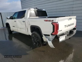 2022 Toyota Tundra Limited with VIN 5TFJA5DB2NX050200, listed as a Copart auction lot 87579955 with 32,928 mi miles and Salvage title. Bid and sale history available at DreamBid. Image 2.