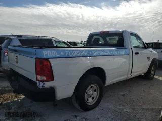 2019 Ram 1500 Classic Tradesman with VIN 3C6JR6DG5KG708125, listed as a Copart auction lot 83924524 with 0 mi miles and Salvage Title. Bid and sale history available at carsss.com. Image 3.